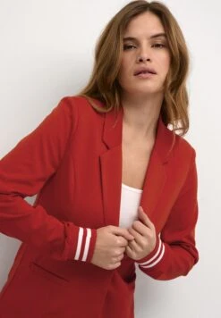 Kaffe Kinnie - Blazer - Fiery Red -Kaffe Verkoopwinkel eb62c0e03e2e4ea182016e10c237a029