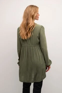 Kaffe Tunieken Tuniek Louise Dames Olijfgroen / Donkergroen 5 Kaffe Tunieken Tuniek Louise Dames Olijfgroen / Donkergroen -Kaffe Verkoopwinkel ecadeba8b8db966eebaca061caecfba2