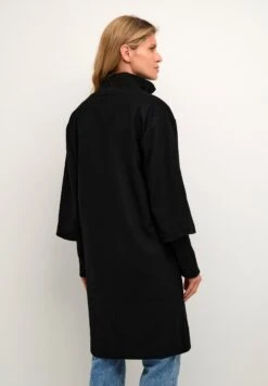 Kaffe Bpgloria Knee Length Long Sleeves - Mantel - Black Deep -Kaffe Verkoopwinkel ed83cb2d218341c88fb4a04b730816b5