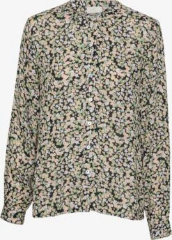 Kaffe Overhemden Blouse Jaden Dames Nachtblauw / Lichtblauw