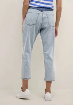 Kaffe Kakira Cropped- Relaxed Fit Jeans - Light Blue Denim -Kaffe Verkoopwinkel ef510e1fad9e4e69949e9bdf1f5102b0