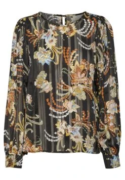 Kaffe Kasimi- Blouse - Black Red Multi Flower -Kaffe Verkoopwinkel f0728eb15a8d4f6e9486c9239c010a4a