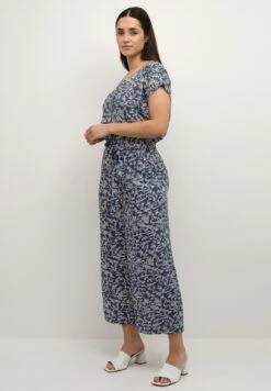 Kaffe Kakirstine - Jumpsuit - Blue And White Flower Print