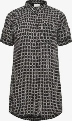 Blouses Met Korte Mouw Blouse KChilda Dames Zwart