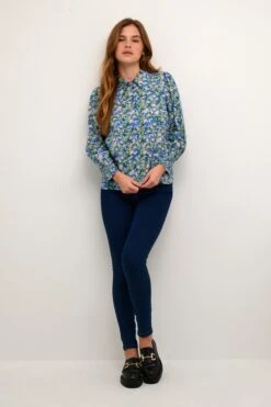 Kaffe Overhemden Blouse Maria Dames Hemelsblauw -Kaffe Verkoopwinkel f1344fecf5fb79230feba53d7f5e8bf2