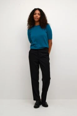 Kaffe Fijngebreide Truien Trui Lizza Dames Blauw -Kaffe Verkoopwinkel f15c0a1c1918fd233f8888021b0b0a9c