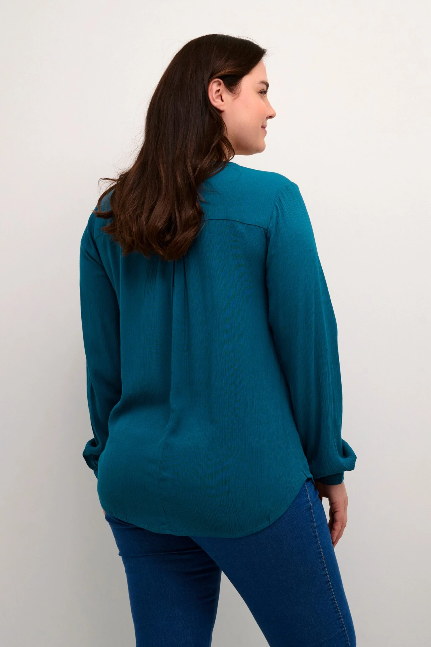 Blouseshirts Blouse Ami Dames Blauw 4 Blouseshirts Blouse Ami Dames Blauw - Afbeelding 4