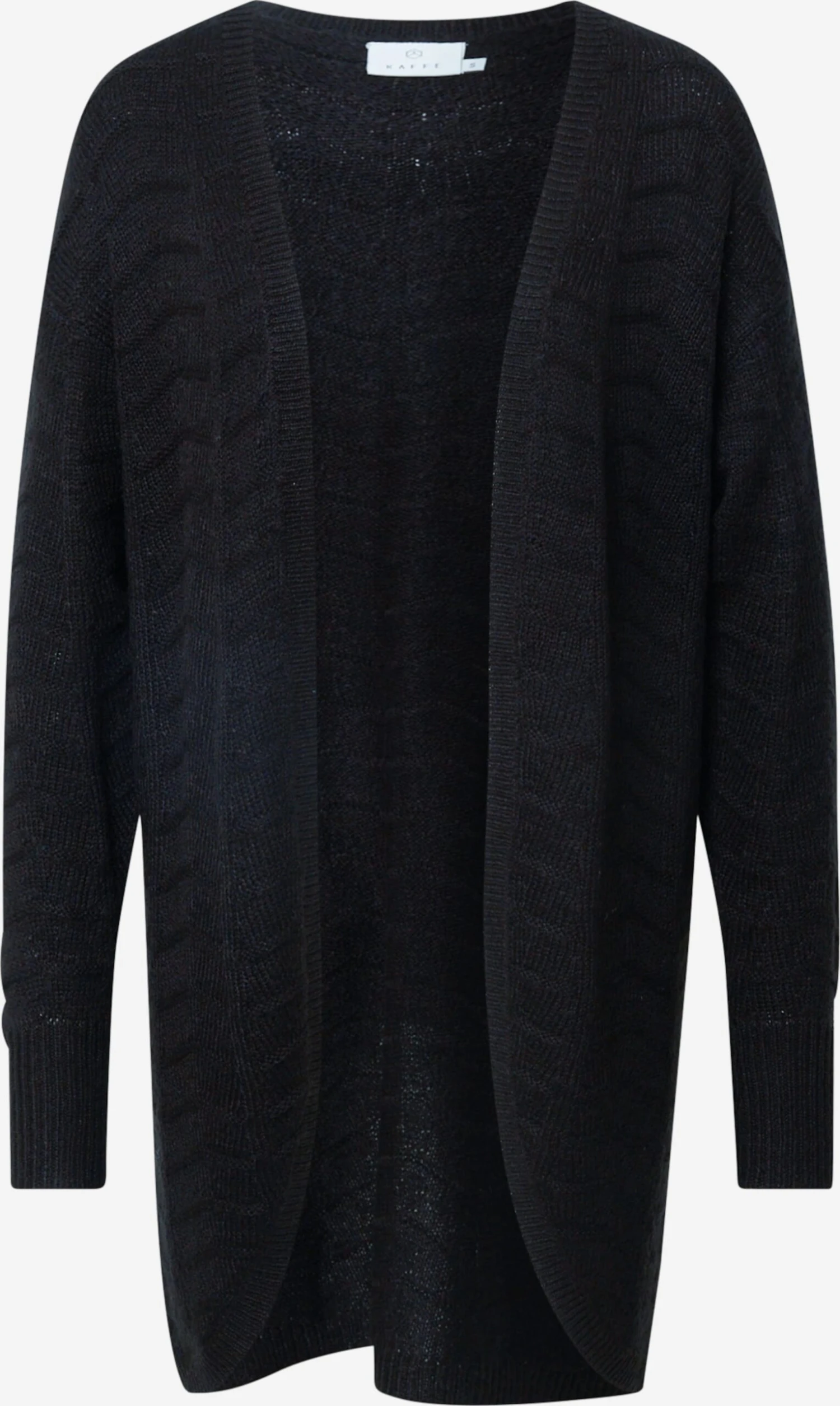 Kaffe Vesten Gebreid Vest Emria Dames Zwart 1 Kaffe Vesten Gebreid Vest Emria Dames Zwart