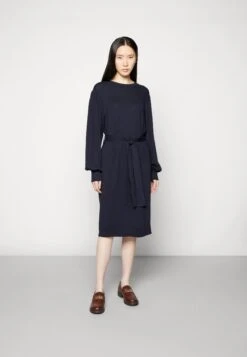 Kaffe Lizza Dress - Gebreide Jurk - Midnight Marine