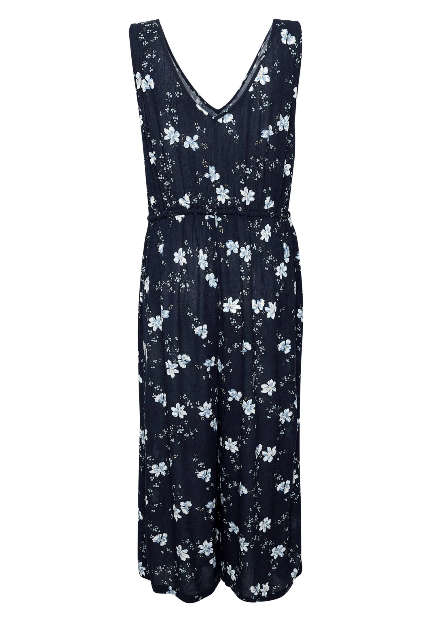 Kaffe Livanna - Jumpsuit - Midnight Marine Little Flower 5 Kaffe Livanna - Jumpsuit - Midnight Marine Little Flower - Afbeelding 5