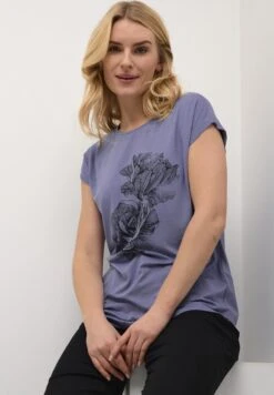 Kaffe Bpmally - T-Shirt Print - Blue Ice -Kaffe Verkoopwinkel f7165bb2962248d0b1b3fddd93245463