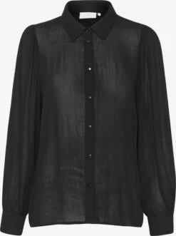 Kaffe Overhemden Blouse Dames Zwart
