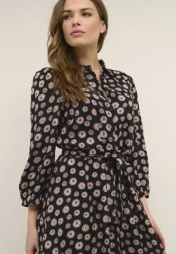 Kaffe Kalia Oline - Blousejurk - Black W Light Flowers -Kaffe Verkoopwinkel f7e7e04761eb4aca9e82753bd85e286b