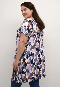 Kcmia- Tuniek - Sand Abstract Plant Print -Kaffe Verkoopwinkel f8f404a7da294a17b9363ac30ef18698