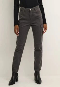 Kaffe Kaulla- Cargobroek - Asphalt