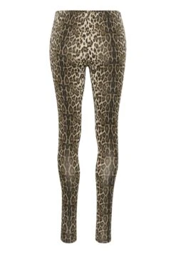 Kaffe Bpabela Slim Fit Elastic Waist - Legging - Brown Black Leo Print -Kaffe Verkoopwinkel fb190d75f1c64ea9a5dbfe22444eef07