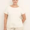 Kcnanja - T-Shirt Basic - Chalk