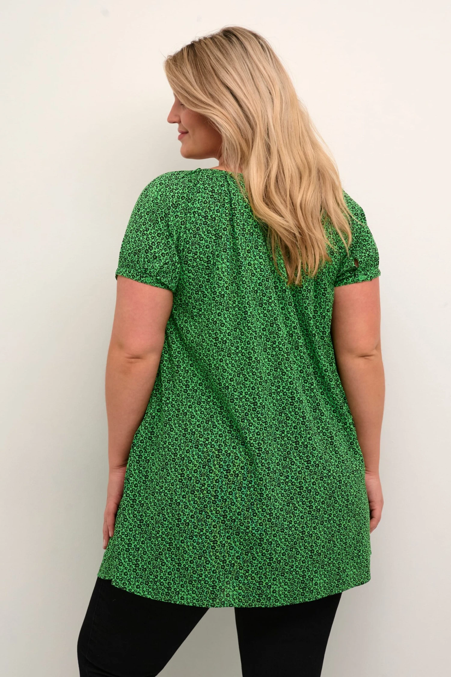 Tunieken Tuniek Isma Dames Groen 4 Tunieken Tuniek Isma Dames Groen - Afbeelding 4