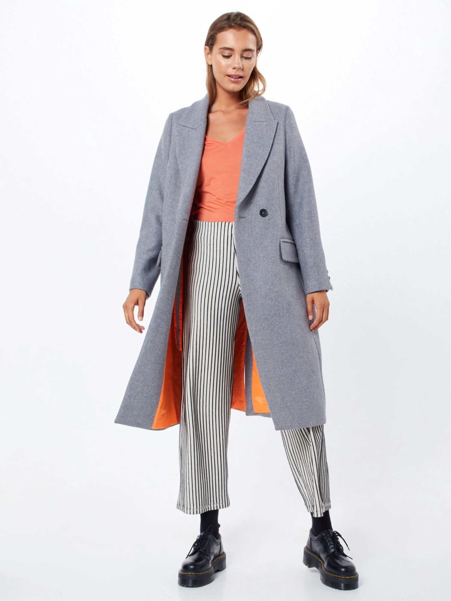 Kaffe T-shirts Shirt Anna Dames Oranje 4 Kaffe T-shirts Shirt Anna Dames Oranje - Afbeelding 4