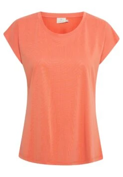 Kaffe Kalise Marie - T-Shirt Basic - Vermillion Orange -Kaffe Verkoopwinkel ffc30d78eefd4bd386925615f1a6a190