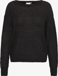 Kaffe Fijngebreide Truien Trui Dames Zwart